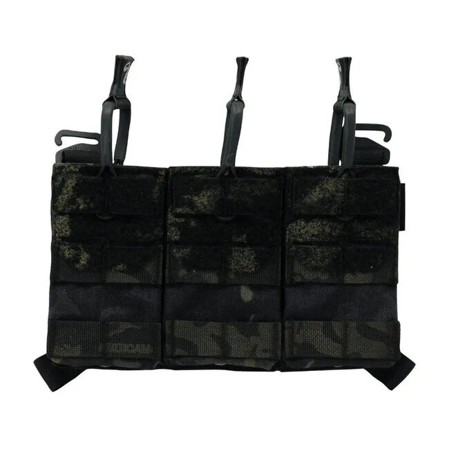 Agilite AG3 Placard Triple θήκη φυσιγγίων, multicam black