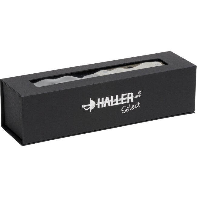 Haller Μαχαίρι Επιβίωσης Damast-Tame Wurzelholz 39 Στρώματα RSF με Ατσάλι Damask