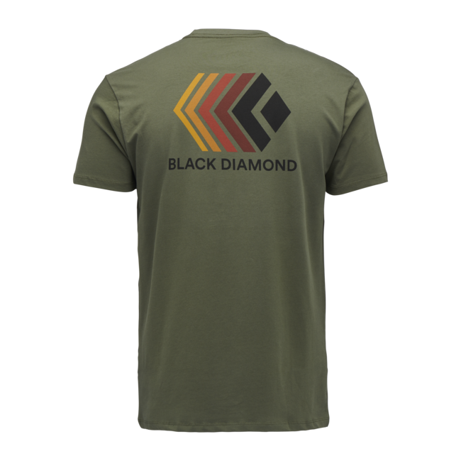 Black Diamond Faded Μπλουζάκι Ανδρικό με Κοντό Μανίκι, Tundra