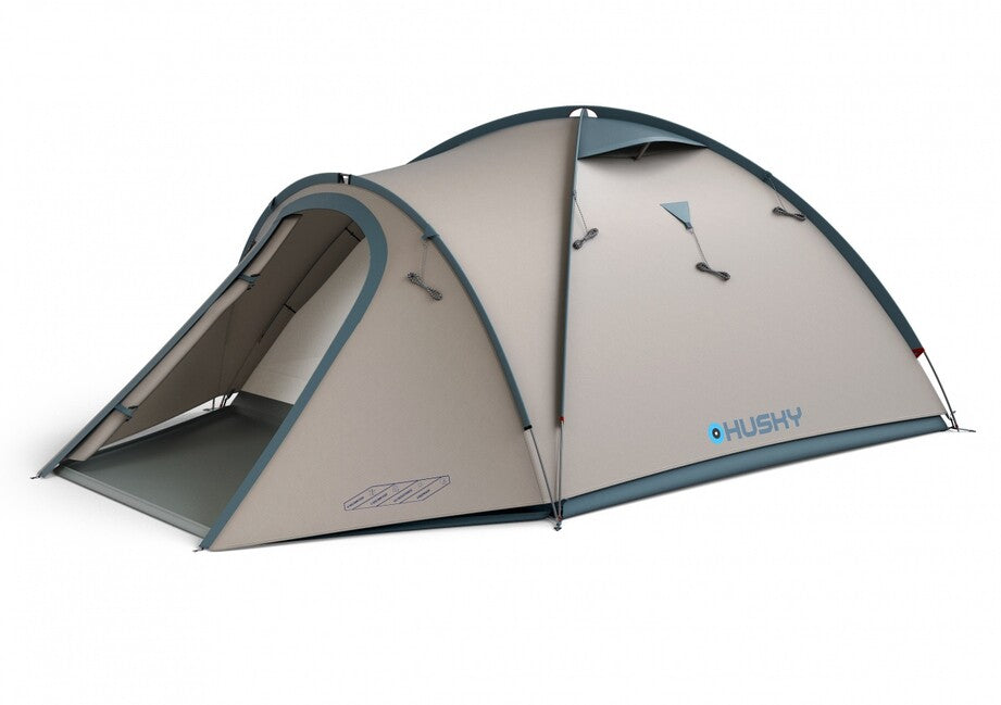 Husky Bizon 4 Classic οικογενειακή σκηνή για 4 άτομα, light grey