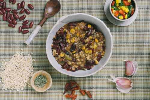 Jomipsa Forestia Chili con Carne με ολόσιτο ρύζι-SH