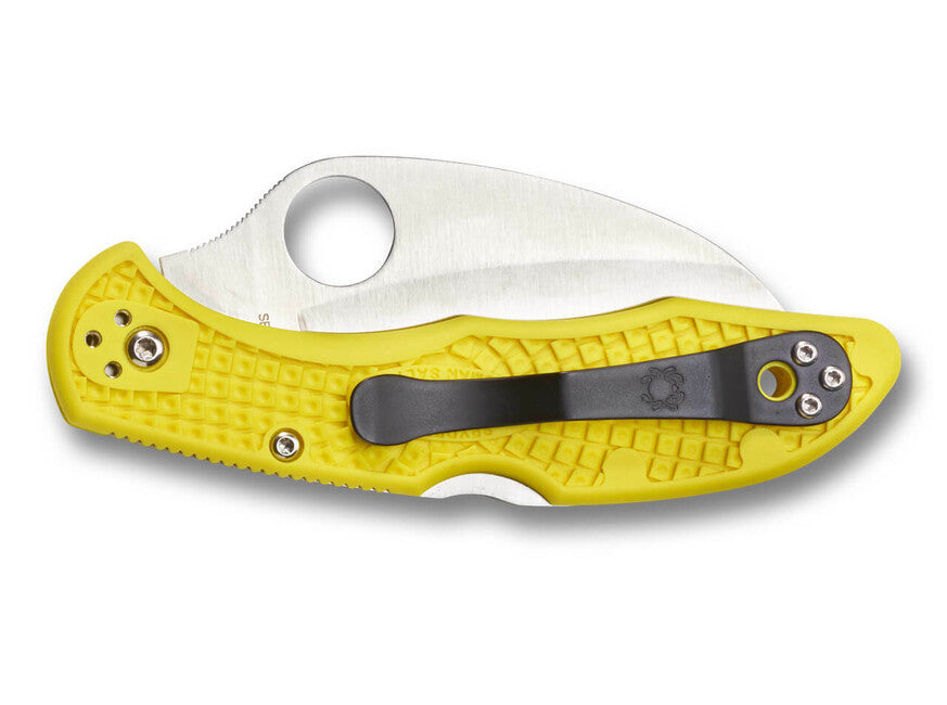 Spyderco Tasman Salt 2 Μαχαίρι FRN, Κίτρινο, 7,4 cm