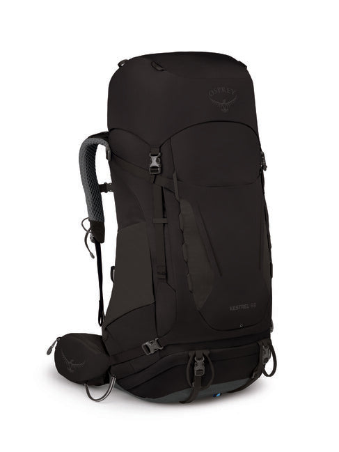 OSPREY KESTREL 68 σακίδιο πλάτης τουρισμού, μαύρο
