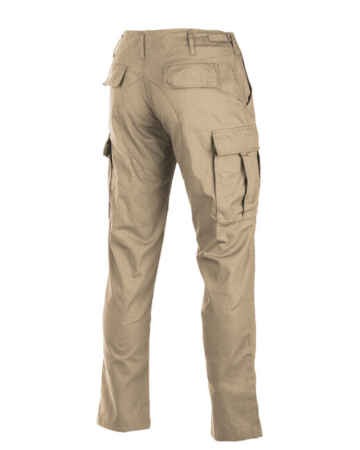Mil-Tec US BDU SLIM FIT Παντελόνι Πεδίου Rip-Stop, Χακί