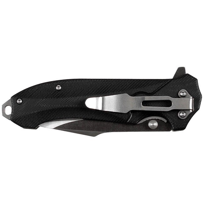Fox Outdoor Jack Μαχαίρι Μονόχειρο, Μαύρο, Λαβή G10