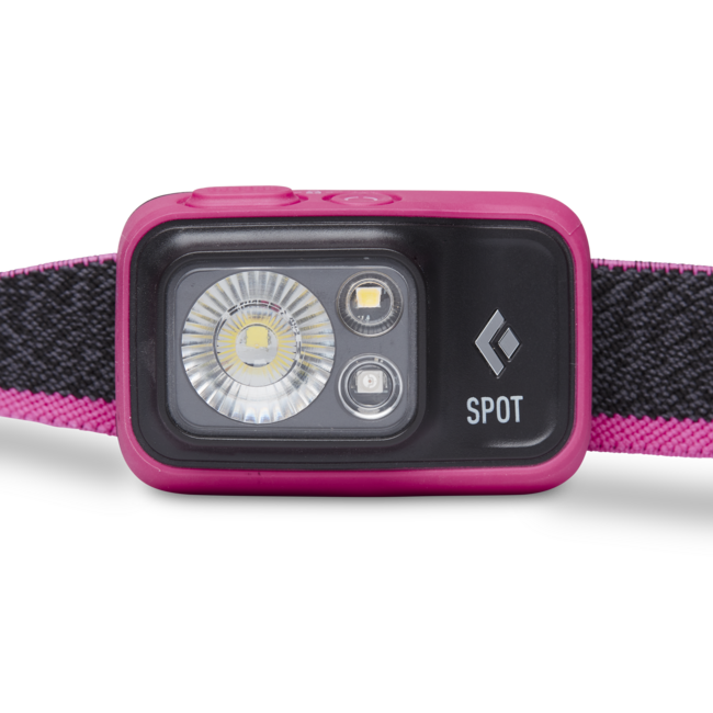 Black Diamond Spot 400 κεφαλόφωτο, ultra pink