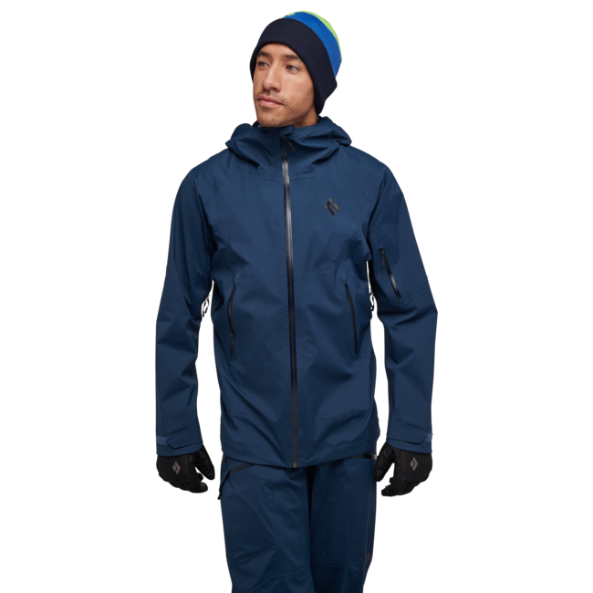 Black Diamond Recon Lt Stretch Shell Μπουφάν Σκι Ανδρικό, Ινδικό Μπλε