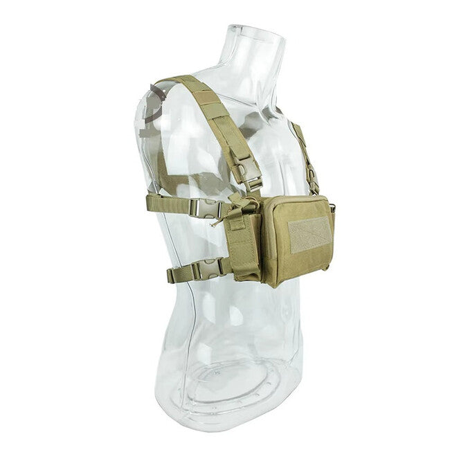 DRAGOWA Tactical Zero Ελαφρύ Αμάνικο Γιλέκο Τακτικό, Coyote