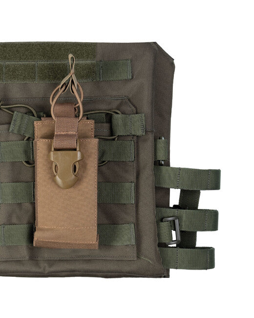 Mil-Tec Θήκη MOLLE Ανοιχτή για Πομπό, Coyote