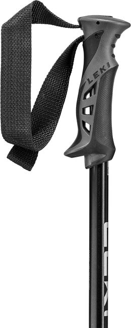 LEKI Rental Classic Στικ Αλπικής Σκι, Φυσικό Ανοδιωμένο Ασημί/Μαύρο