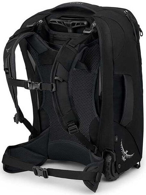 OSPREY Farpoint Wheels 36 II τσάντα ταξιδίου με ρόδες, μαύρο