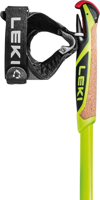LEKI CC 450 μπατόν σκι δρόμου, κίτρινο νέον/μαύρο-λευκό