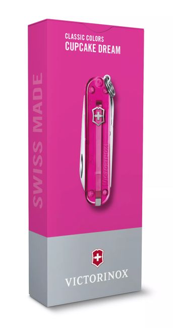 Victorinox Classic SD Μαχαίρι Τσέπης Transparent, ροζ