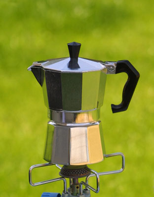 Origin Outdoors Moka Pot 3 φλιτζανιών, Ανοξείδωτο