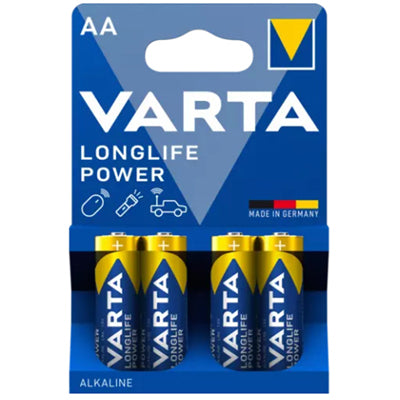 Varta Longlife Power Μπαταρία AA / Mignon, 4 τεμάχια