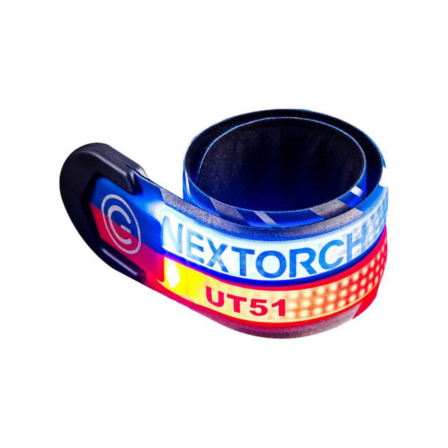 NexTorch® UT51 L λάμπα ασφαλείας με αναbleeping, κόκκινο-μπλε