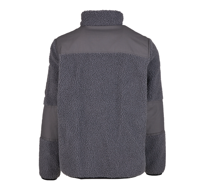 Brandit Ramble Μπουφάν Fleece Ανδρικό Teddyfleece, Ανθρακίτης