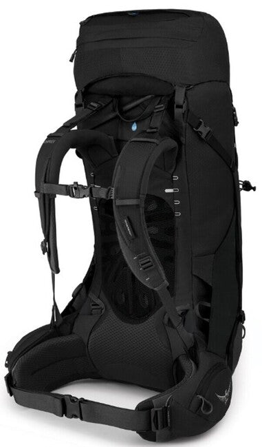 OSPREY AETHER 55 II σακίδιο πλάτης τουρισμού, μαύρο