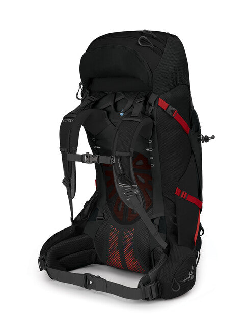 OSPREY AETHER PLUS 60 σακίδιο πλάτης τουρισμού, μαύρο