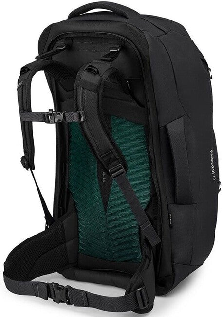 OSPREY FAIRVIEW 70 II σακίδιο πλάτης ταξιδιού, μαύρο