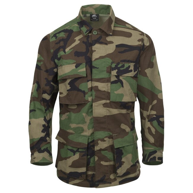 Helikon-Tex Μπλούζα BDU PolyCotton Ripstop, US Woodland