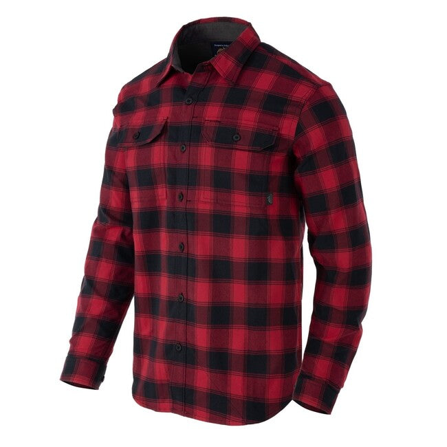 Helikon-Tex GreyMan Πουκάμισο Coral Crimson Checkered