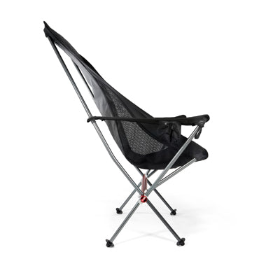 BasicNature Ultralight Relax Φορητή Καρέκλα Χαλάρωσης, Μαύρο