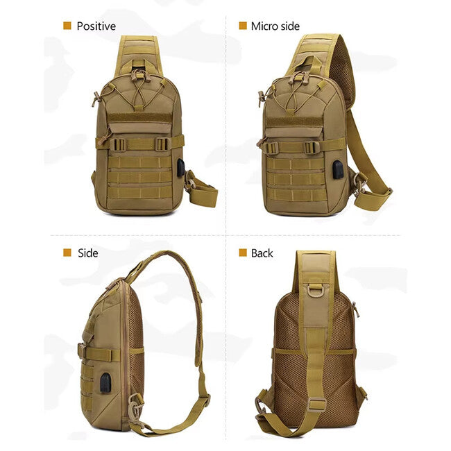 DRAGOWA TACTICAL Σακίδιο πλάτης Oscar με μία τσέπη, ACU