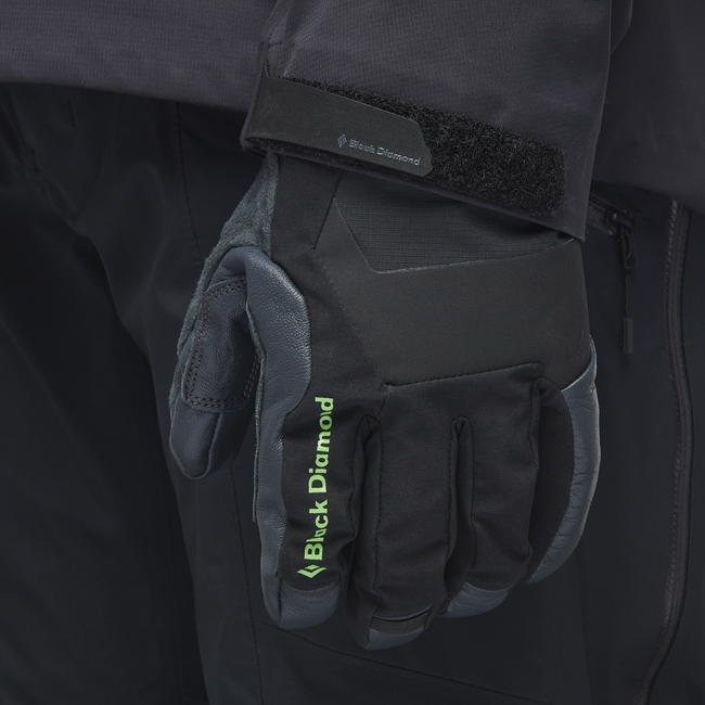 Black Diamond Punisher Δερμάτινα Γάντια, Μαύρο