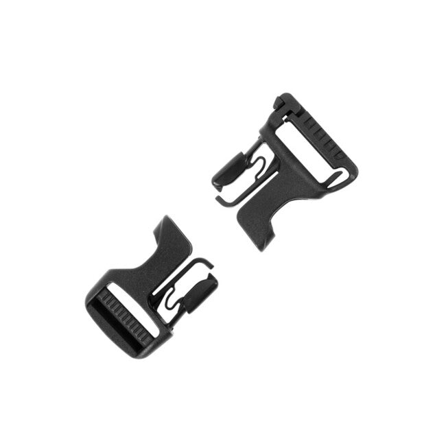 Tasmanian Tiger SR25 Safety Αγκράφα Herma QA, μαύρο (ζεύγος)