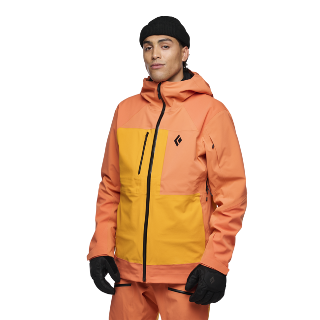 Black Diamond Recon Stretch Pro Shell Μπουφάν Σκι ανδρικό, bd orange-flame orange