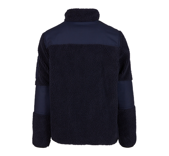 Brandit Ramble Μπουφάν Fleece Ανδρικό Teddyfleece, Ναυτικό Μπλε