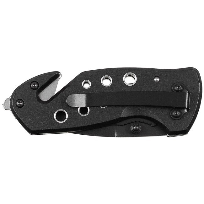 Fox Outdoor Jack Μαχαίρι Μονοχείρας, Μαύρο, Μεταλλική Λαβή