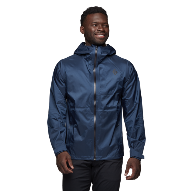 Black Diamond Treeline Rain Shell αδιάβροχο μπουφάν ανδρικό, indigo