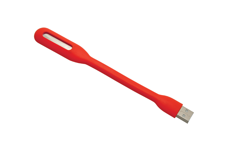 Baladeo PLR946 Gigi USB LED φακός, κόκκινο