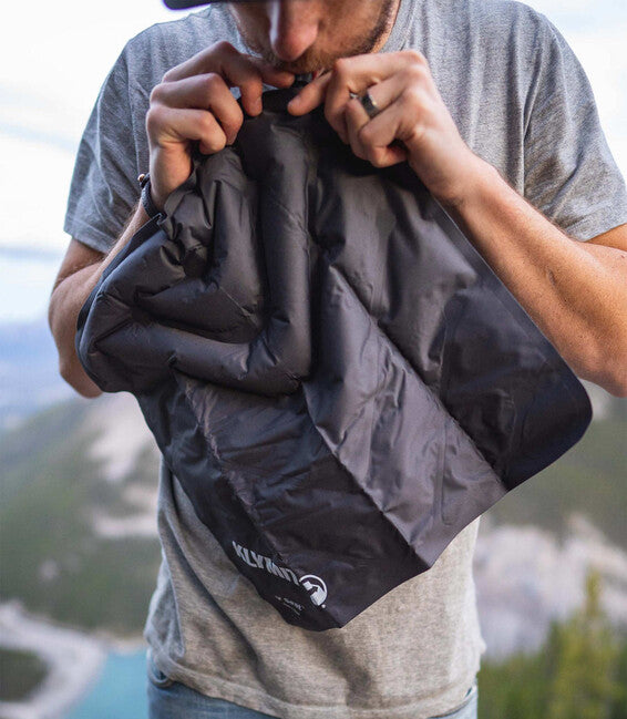 Klymit V SEAT™ Φουσκωτό Μαξιλάρι Καθίσματος, γκρι