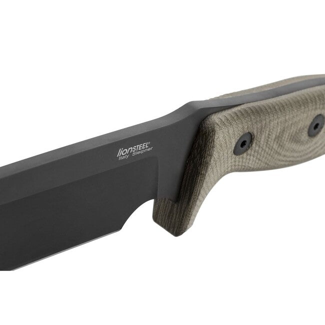 Lionsteel M7B CVG Μαχαίρι για Περιπέτειες με Μαύρη Λάμα