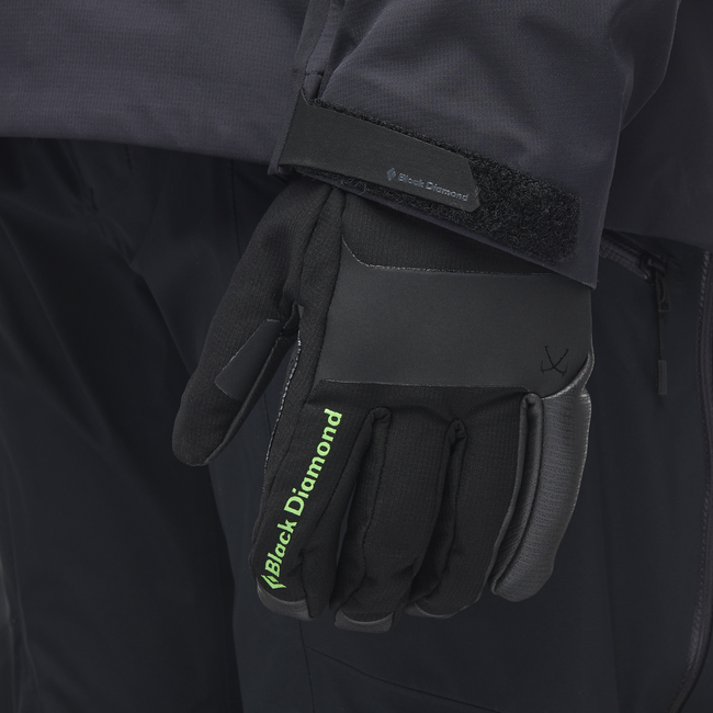 Black Diamond Torque Δερμάτινα Γάντια, Μαύρο