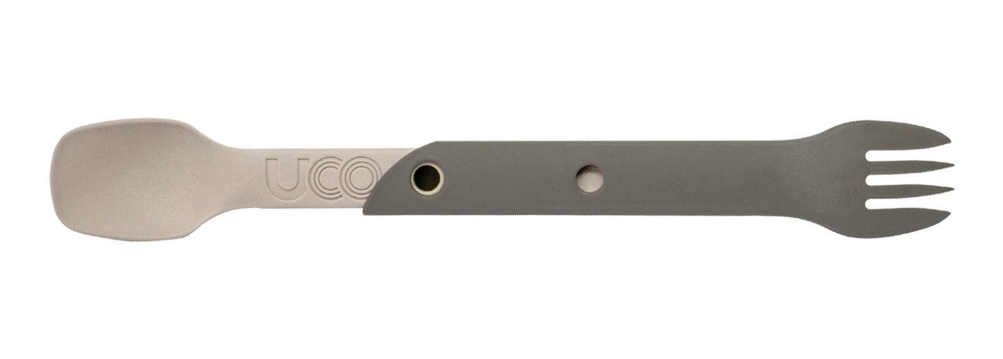 UCO Switch Σετ Σκευών Spork με Κορδόνι Στερέωσης και Βάση Πιρουνιών, άμμος