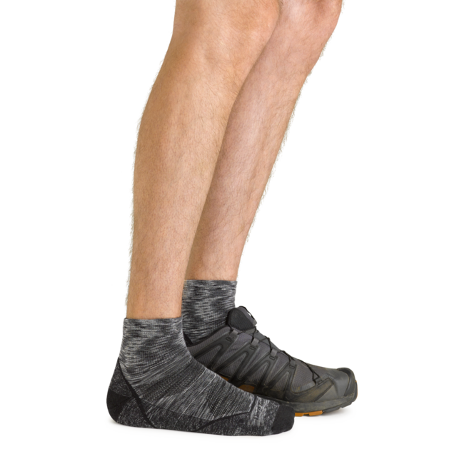 Darn Tough Light Hiker 1/4 κάλτσες ελαφρές με μαξιλάρι, Space Gray