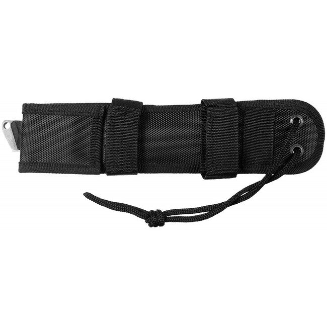 Fox Outdoor Fighter Μαχαίρι, Μαύρο, Λαβή G10, με Θήκη