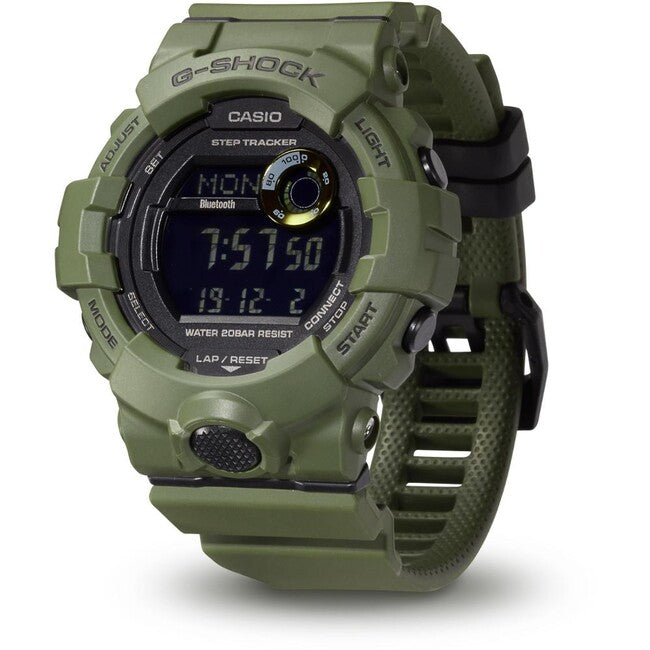 Casio G-Shock GBD-800UC-3ER ρολόι, μαύρο/πράσινο