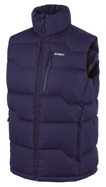 HUSKY Deep αμάνικο γιλέκο ανδρικό με φερμουάρ, σκούρο μπλε