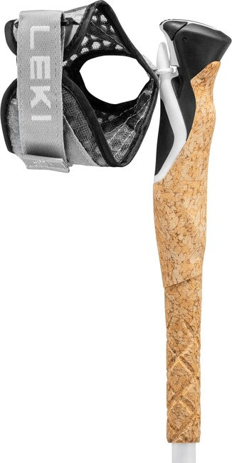 LEKI Cross Trail FX Superlite ραβδοι πεζοπορίας, λευκό-envy πράσινο-μαύρο, 110 - 130 cm