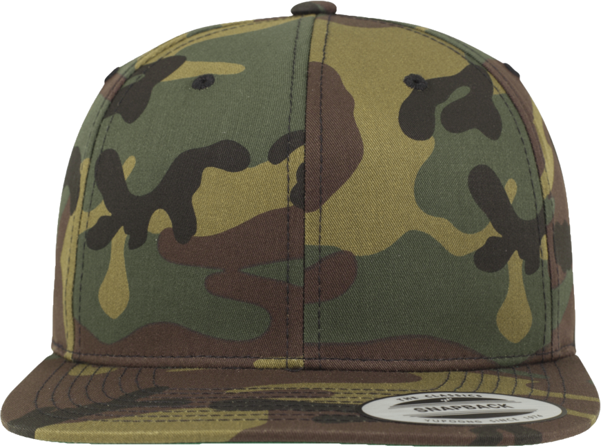 Brandit Camo Classic Snapback σκούφος, woodland
