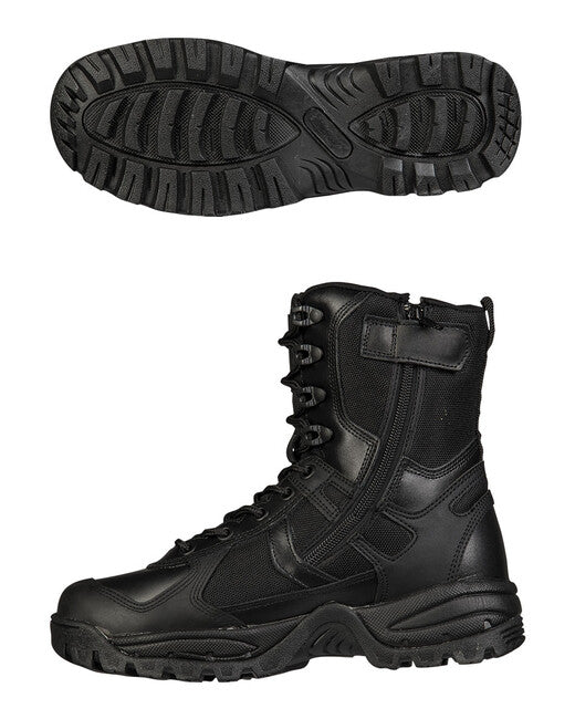 Mil-Tec PATROL Παπούτσια με Φερμουάρ, μαύρο