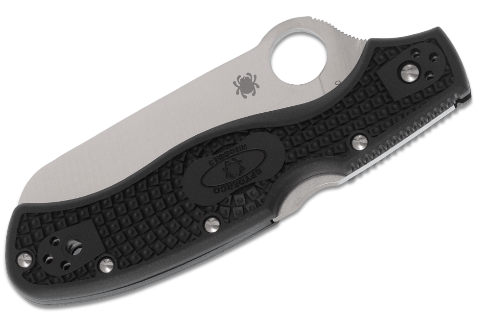 Spyderco Rescue 3 μαχαίρι τσέπης διάσωσης FRN, μαύρο, 9,3cm