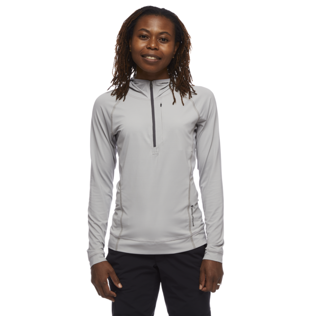 Black Diamond Alpenglow Pro φούτερ γυναικείο, pewter
