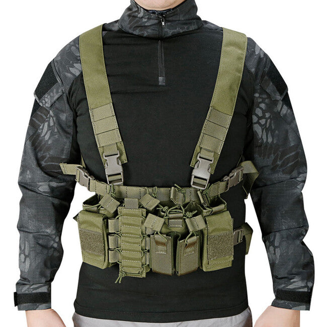 DRAGOWA D3 Chest Rig, Λαδί