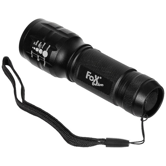 Fox Outdoor Μίνι Φακός 3 W, Εστίαση